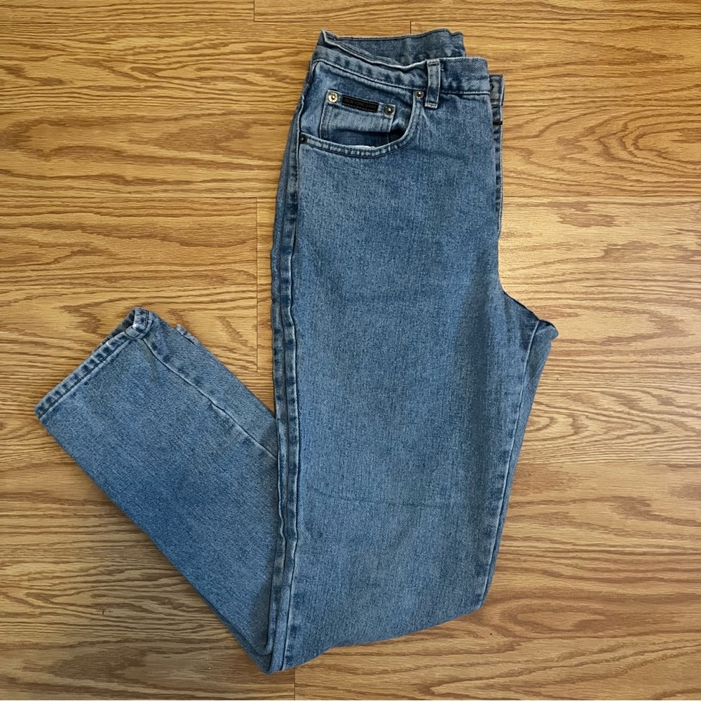 Vintage 90s Y2K Classic Blue Straight Leg Jeans women’s size 8